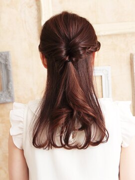 美容室チック 大島店(chic) デートにピッタリ◎ラブリーハーフアップ【大島】