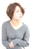 30代に人気ルーズで可愛いニュアンスショート