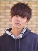 【COLO 吉祥寺 福士拓也】サイドパート刈り上げマッシュ