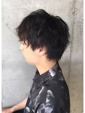 ゼンコー アオヤマ(ZENKO Aoyama) 横顔が素敵に決まるニュアンスツイストパーマ[表参道/青山]