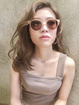 ワール(whirl.) パールベージュ×ラフlong☆