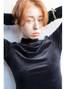 クラン(clan) 可愛いひし形#アッシュベージュショートパーマ