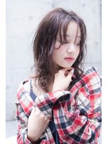 ケイト(kate)&nbsp;kate大宮 チョコベージュ×ナチュラルバング