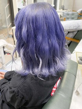 デイズ(days) 【DAYS 原宿】ブルーバイオレットネイビーカラー　中村