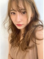 大人可愛いミルクティーベージュとゆるふわルーズウェーブ☆