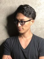 カジノ(CASINO)&nbsp;七三オールバック/かき上げヘア/サイドパート/アップバング