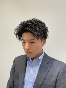 コノアラボ 守谷店(Conoah labo) センターパート　ラフパーマ　ツーブロック　マッシュ