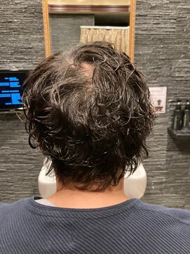 プレミアムバーバー 目黒店(PREMIUM BARBER produce by HIRO GINZA) ショートボリュームアップパーマ