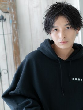 グルーミングサロン バーバー キャッスル 北浦和西口(Grooming salon Barber Castle) 爽やかダークアッシュモテ髪ライトウェーブI北浦和10代20代30代!