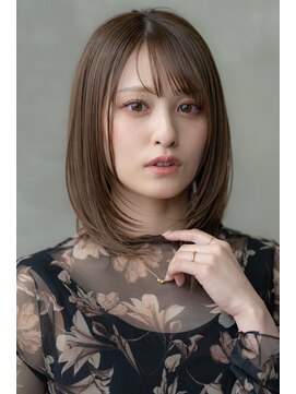 ハバナ 新宿(HAVANA) 20代30代/大人かわいい/小顔ひし形/ウルフ/ミディアムレイヤー