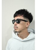 メンズかき上げニュアンスマッシュサイドパート韓国マッシュ
