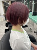 ショート×ダブルカラー