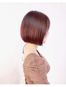 コヨミ(koyomi) ピンク可愛いミニボブ10代/20代