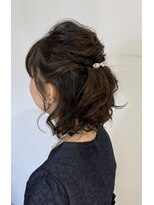 ヘアートラム(HAIR TRAm.)&nbsp;結婚式お呼ばれヘアセット