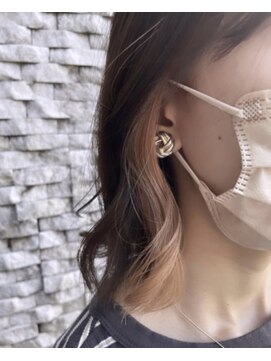 モアナバイヘッドライト 小田原店(Moana by HEADLIGHT) Moana【小田原】#イヤリングカラー#ミルクティーベージュ