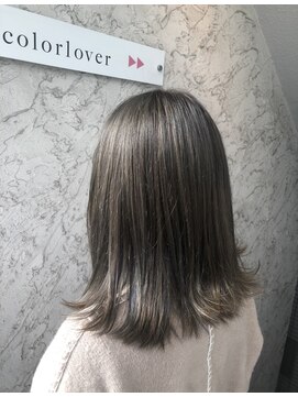 カラーラバー 日吉(color lover) オーガニック☆モノトーングレージュ　艶感/20代30代40代