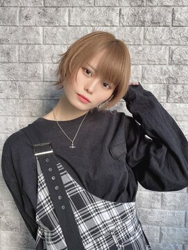 リアイス(Re:ICE) ことりベージュジェンダーレスショートウルフ