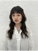 ゆるふわロングパーマ/前髪パーマ／表参道