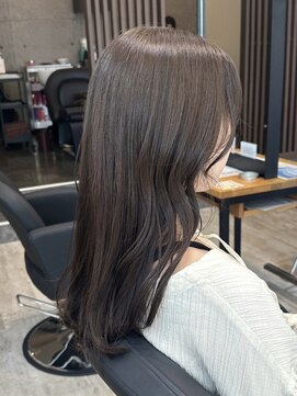 アトリエコア(Atelier Coa) 髪質改善トリートメントミルクティーベージュカラーくびれヘア