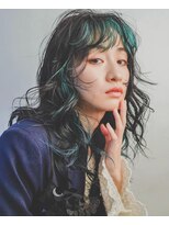 スニュウ(snuw)&nbsp;【snuw mina】インナーカラー/ブルーカラー/ポイントカラー