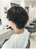 【山下】ウルフ×波巻きパーマ