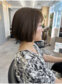 アラサーアラフォーウェット感ウルフカットエアリーショート
