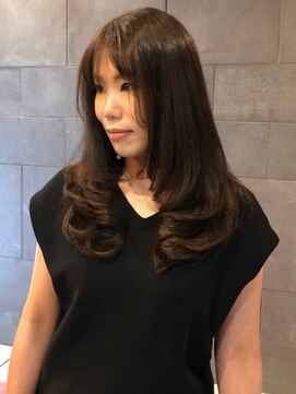 ディスコネクト(DISCO-N-NECT) レイヤーカット　30代40代　大人女性　顔周りカット　髪質改善