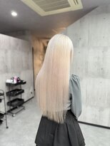 ノーン(NONE)&nbsp;ホワイトブロンドカラー