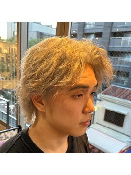 ダブル アンダーバー サロン(W_SALON) 【W_SALON 河原町】ハイトーンウルフ