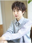 天神【BIRTH】ニュアンスパーマ束感ショート