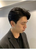 大人オールバック/メンズカット/メンズパーマ