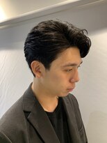 大人オールバック/メンズカット/メンズパーマ