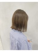 切りっぱなしボブ 20代30代40代ヘア 小顔 神戸ボブ 三ノ宮