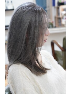 シキオ ヘアデザイン(SHIKIO HAIR DESIGN FUK) 警固白髪ぼかし