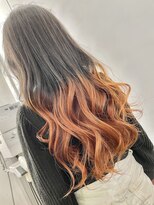 ヘア アンド フェイス みかん&nbsp;キッズオレンジカラー