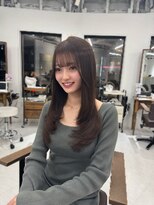 ハピネス クローバー 学園前店(Happiness CLOVER)&nbsp;韓国レイヤー　レイヤーロング　オルチャン小顔前髪　艶髪