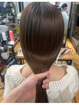 ガーデンヨコハマ(GARDEN YOKOHAMA) 縮毛矯正/艶カラー/ブラウンカラー