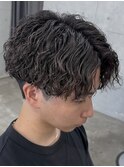 熊本ツイストスパイラルパーマ 波巻き MEN'S HAIR