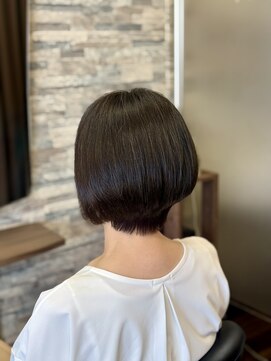 美容室ル・アール 前下がりグラデーションボブ