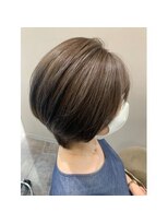 アース 福岡天神赤坂店(HAIR & MAKE EARTH) 白髪ぼかしハイライト 5