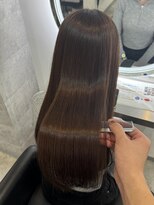 アンダーバーホワイト(_white) 【人気No. 1】カット+髪質改善ストレート+ケアトリートメント