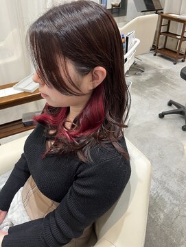 ジュエル(Jewel) ロング、インナーカラー