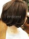 innocent hairdesignの写真/日常に溶け込む、計算されたデザイン。まとまりやすく、お手入れのしやすいショートを。