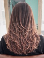 モルト 麻生(molt)&nbsp;海外　韓国風　ハイレイヤーカット　バレイヤージュ