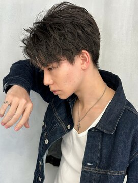 ロンドガルマン 名古屋(Lond GULLMAN) 【Lond GULLMAN江村】緩めS字カールセンターパート