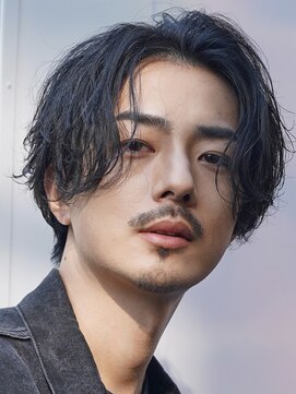 レタッチバイフィフス(RETOUCH by fifth) シャドウパーマルーズパーマ毛流れヘアメンズマッシュ原宿