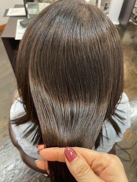 ラリュエル 江曽島店(La Ruelle.) 髪質改善カラー