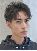 銀座新橋ルーズショートパーマアクティブショート短髪フェード