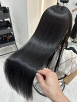 ジーナ 吉塚(Zina) 縮毛矯正 美髪矯正 艶髪ストレート【福田】吉塚美容室 髪質改善