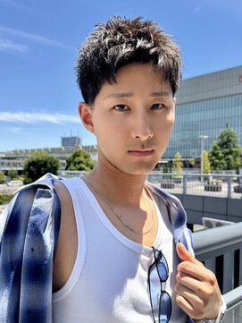 ロンド ラマ 岐阜(Lond bla-ma) スパイキーショート×テーパーフェード【Lond伊藤メンズ】